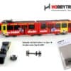 Antriebsachse mit Haftreifen für Strab M6/M8 – Bild 2