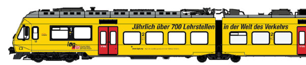 Triebzug RABe 525 NINA, 3-tlg. BLS/Login, Ep.VI